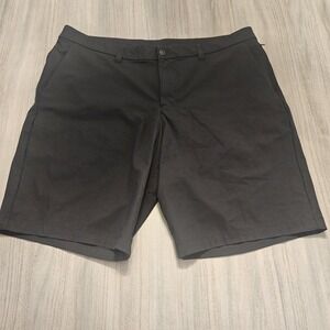 Lululemon Commission Shorts Mens‎ Size 40 Chino Black 10" Inseam LM7A83S